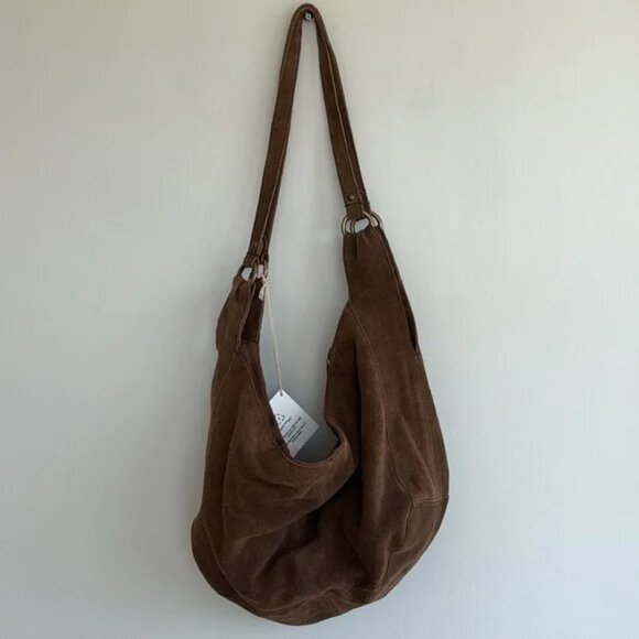Roma Suede Tote Bag - Picture 8 of 11